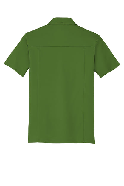 Rear View of Gridiron Green OGIO Framework Polo. OG125