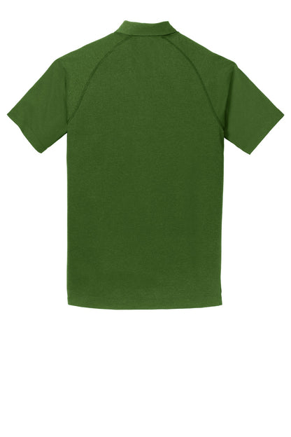 Rear View of Gridiron Green OGIO Onyx Polo. OG126