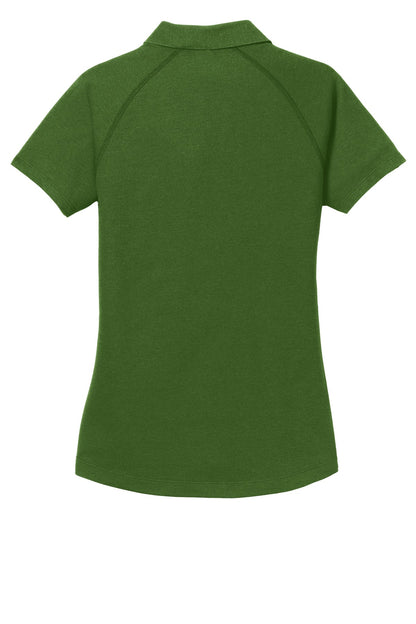 Rear View of Gridiron Green OGIO Women's Onyx Polo. LOG126