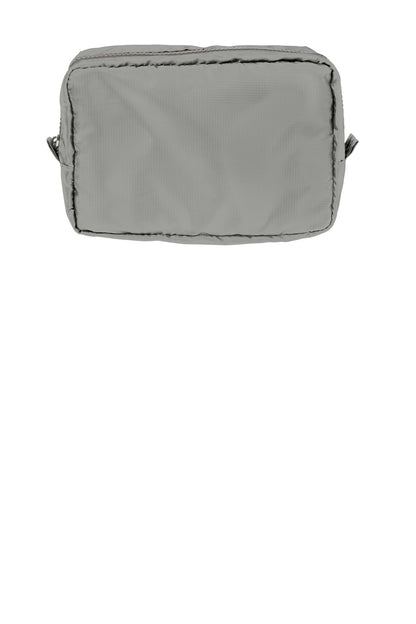 Rear View of GsGy/DpSmk Port Authority Stash Dimensional Pouch (5-Pack) BG916