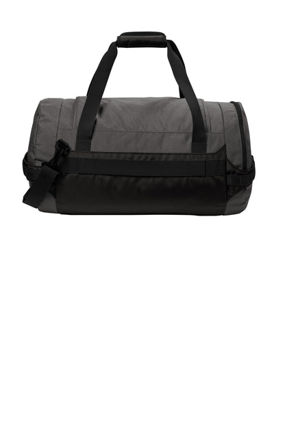 Rear View of GStHtr/Blk Eddie Bauer Tour Duffel EB905