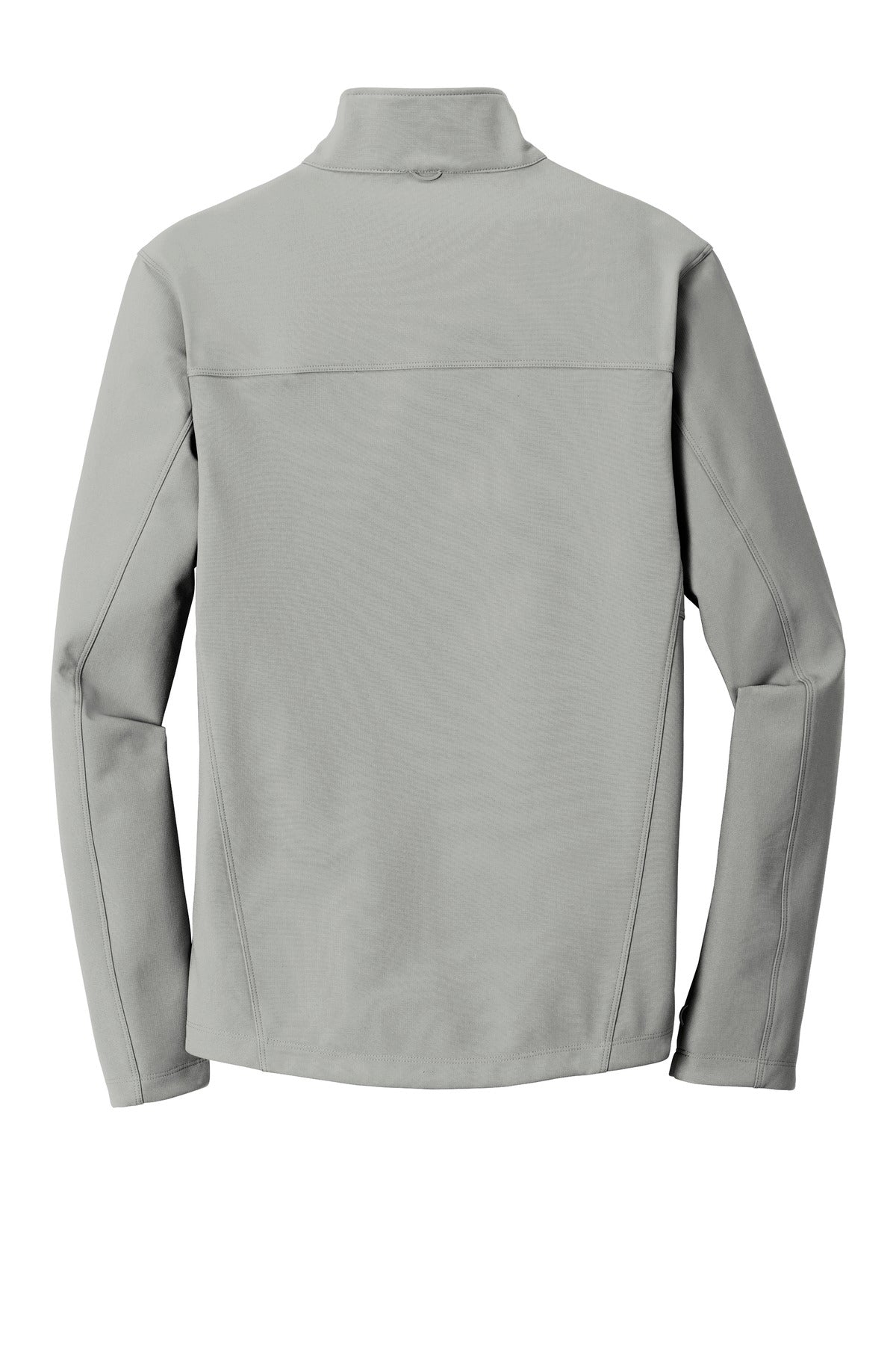 Rear View of Gusty Grey Port Authority Collective Soft Shell Jacket. J901