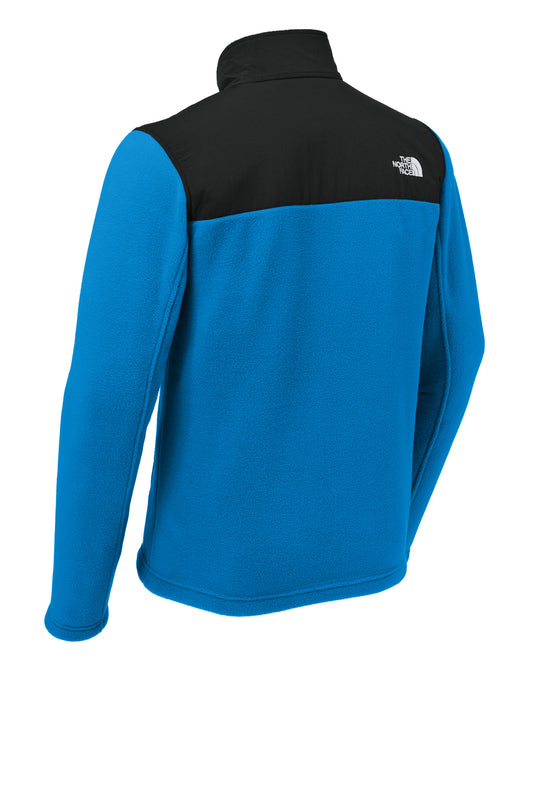 Rear View of HeroB/TNFB The North Face Highest Peak Full-Zip Fleece Jacket NF0A8BUQ