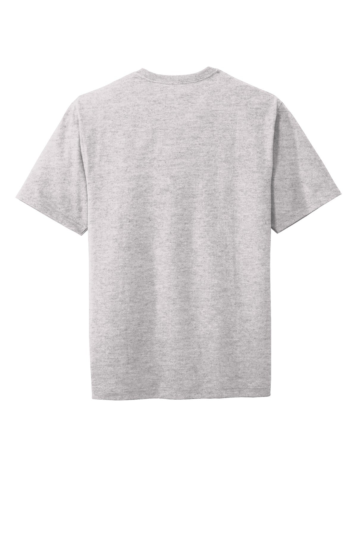 Rear View of Hthr Grey CornerStone Workwear Pocket Tee CS430