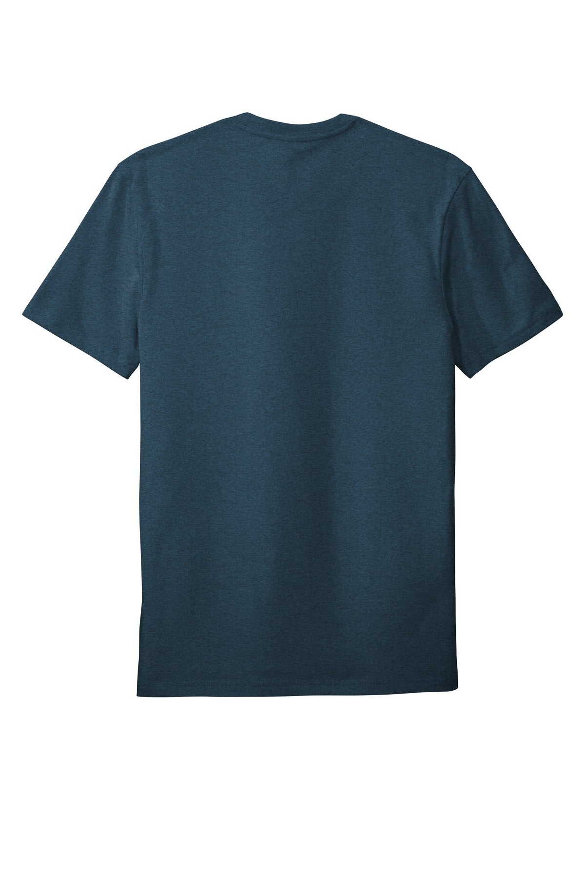 Rear View of Hthrd Neptn Bl District Flex Tee DT7500