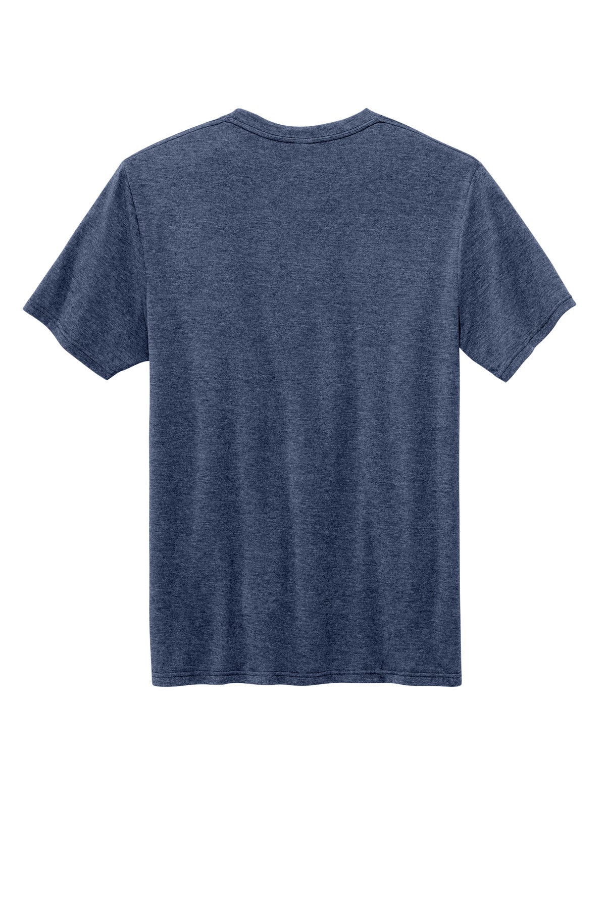 Rear View of HthrNavy Volunteer Knitwear Daily Tee VL45