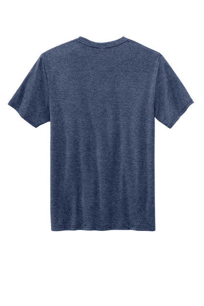 Rear View of HthrNavy Volunteer Knitwear Daily Tee VL45