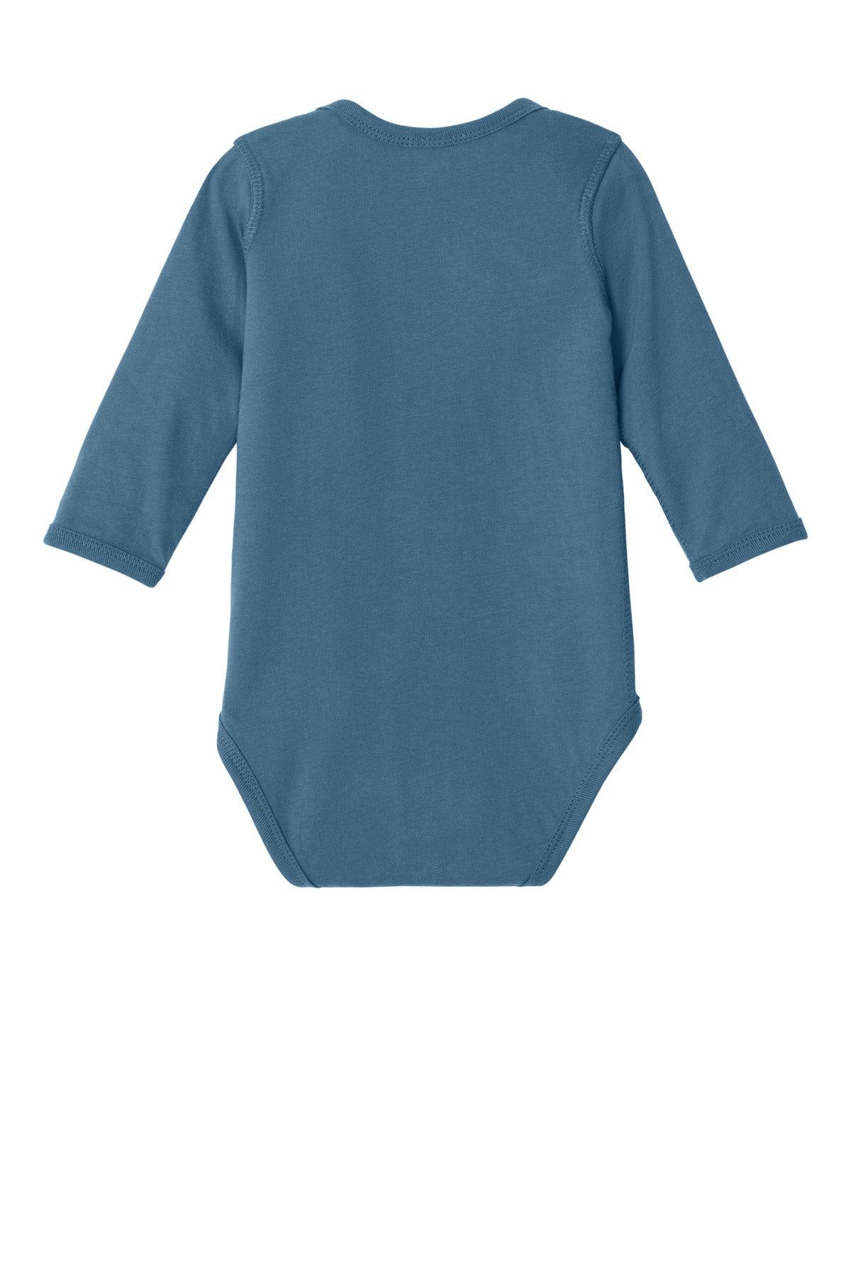 Rear View of Indigo Rabbit Skins Infant Long Sleeve Jersey Bodysuit RS4421