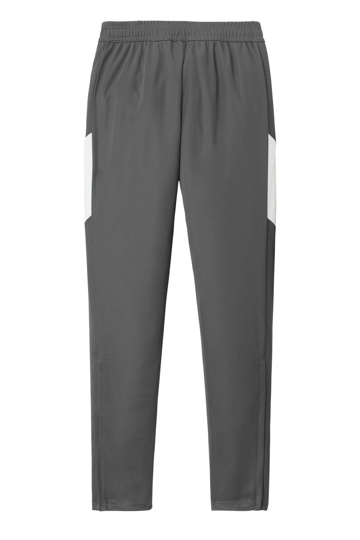 Rear View of IrGy/White Sport-Tek Travel Pant PST800