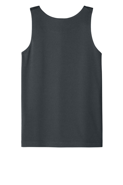 Rear View of IrGy/White Sport-Tek Youth PosiCharge Competitor Rev Tank YST551