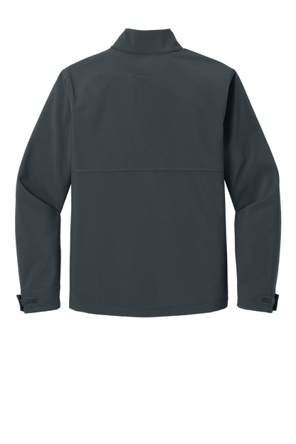 Rear View of IronGrey CornerStone Workwear Soft Shell CSJ70