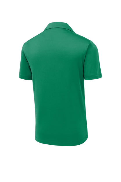Rear View of Kelly Green Sport-Tek Posi-UV Pro Polo. ST520