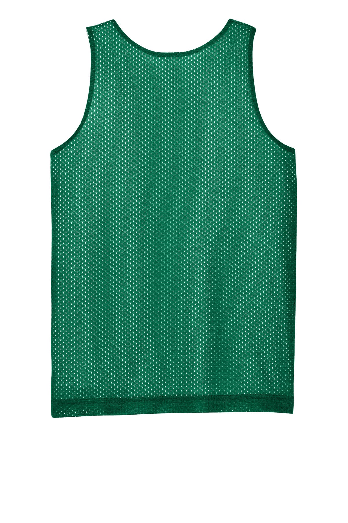Rear View of KllyGr/Wht Sport-Tek Youth PosiCharge Reversible Mesh Tank YST5000