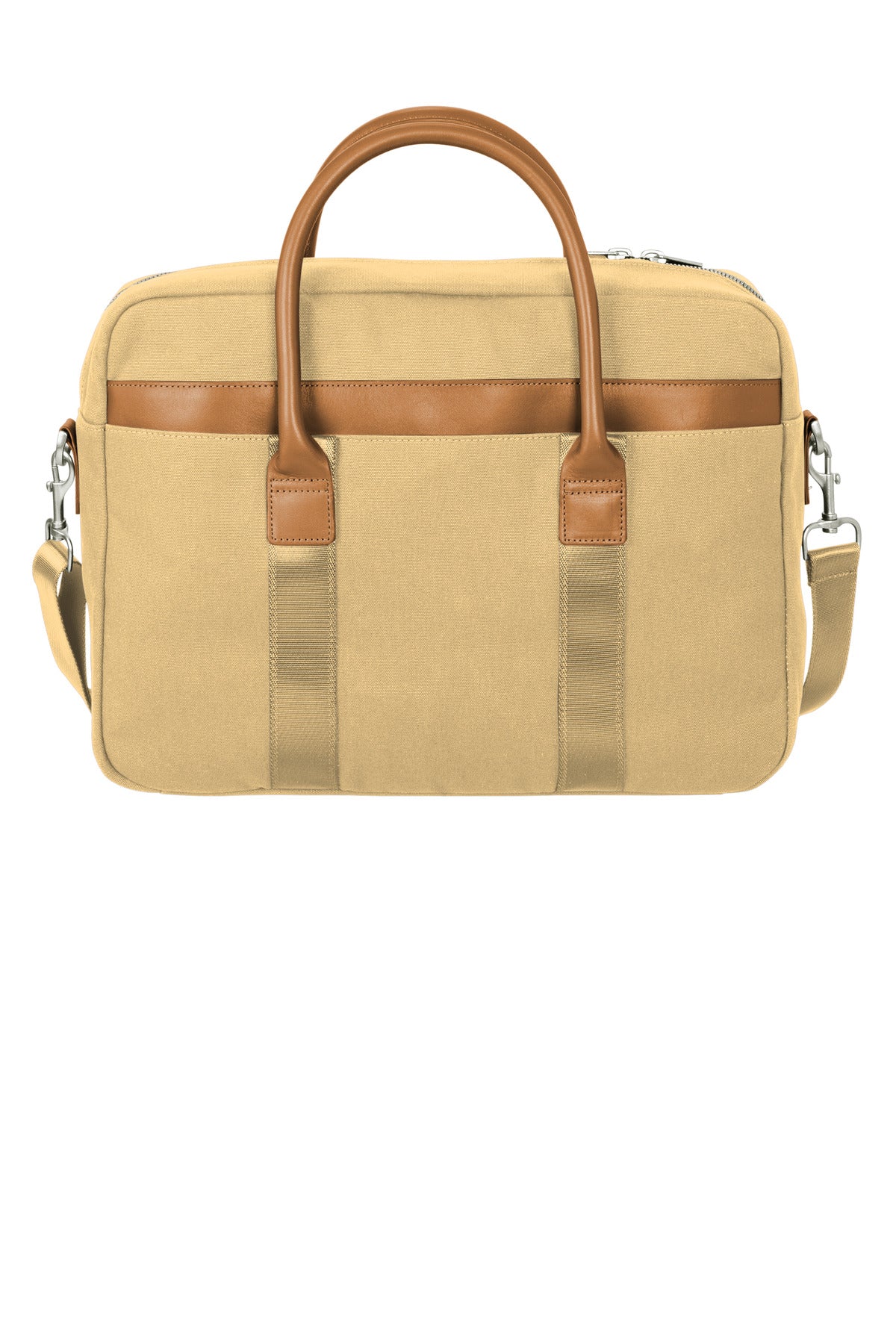 Rear View of LedgerKhk Brooks Brothers Wells Briefcase BB18830
