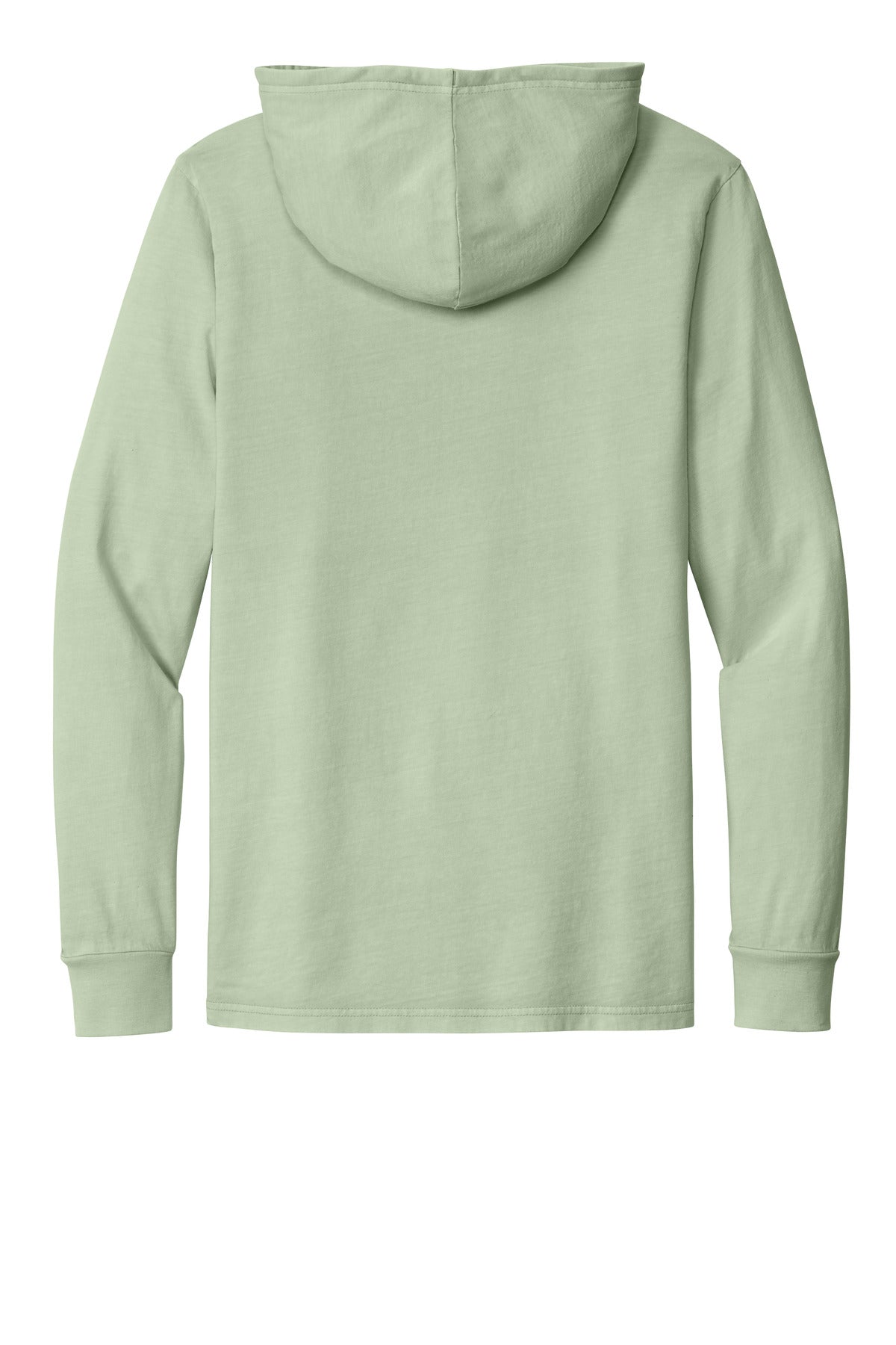 Rear View of LichenGrn Allmade Unisex Mineral Dye Organic Cotton Hoodie Tee AL6305