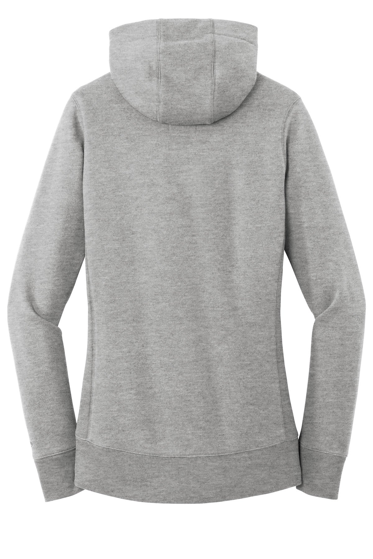 Rear View of Light Graph Tw New Era Women's French Terry Pullover Hoodie. LNEA500