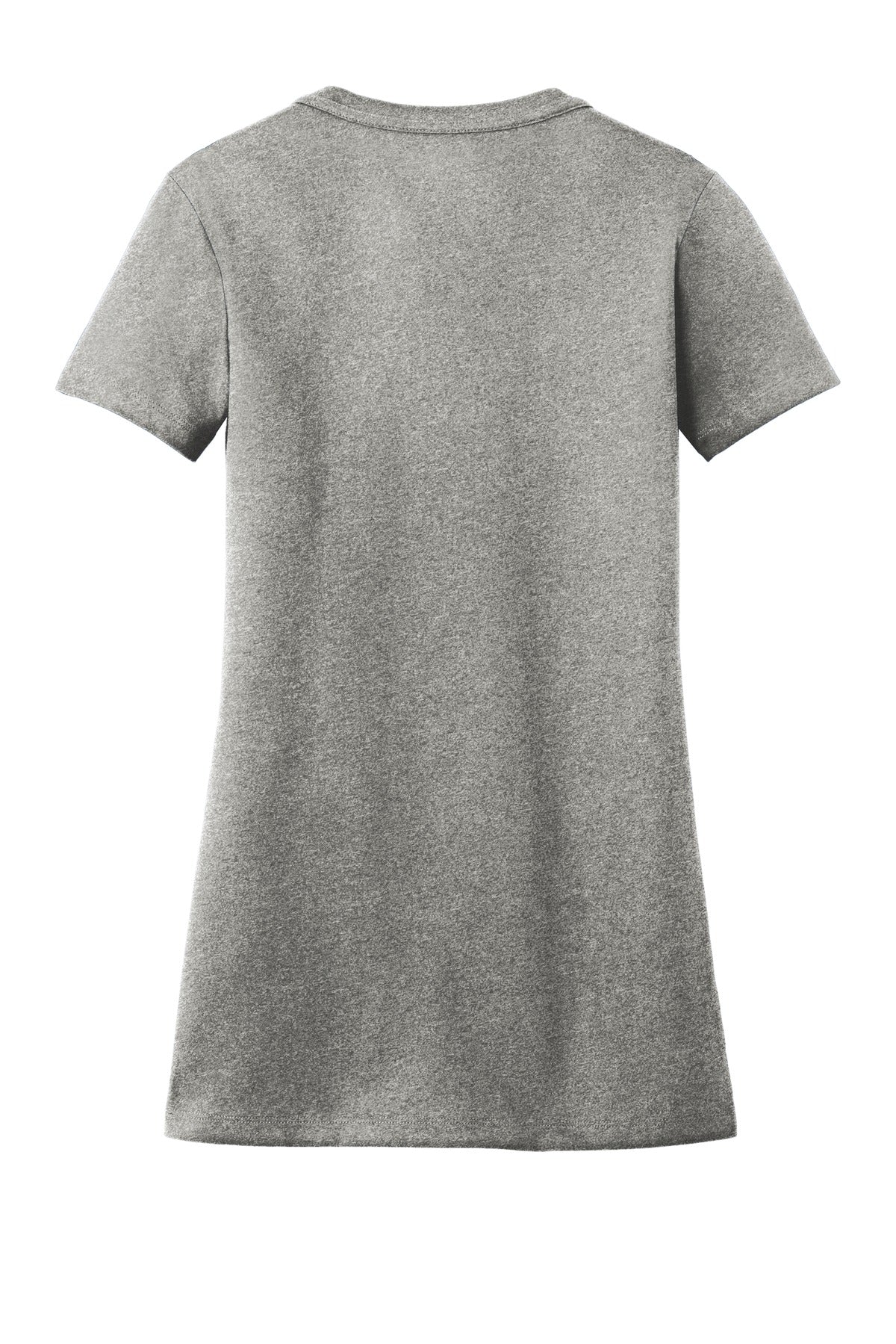 Rear View of Light Graph Tw New Era Women's Heritage Blend V-Neck Tee. LNEA101