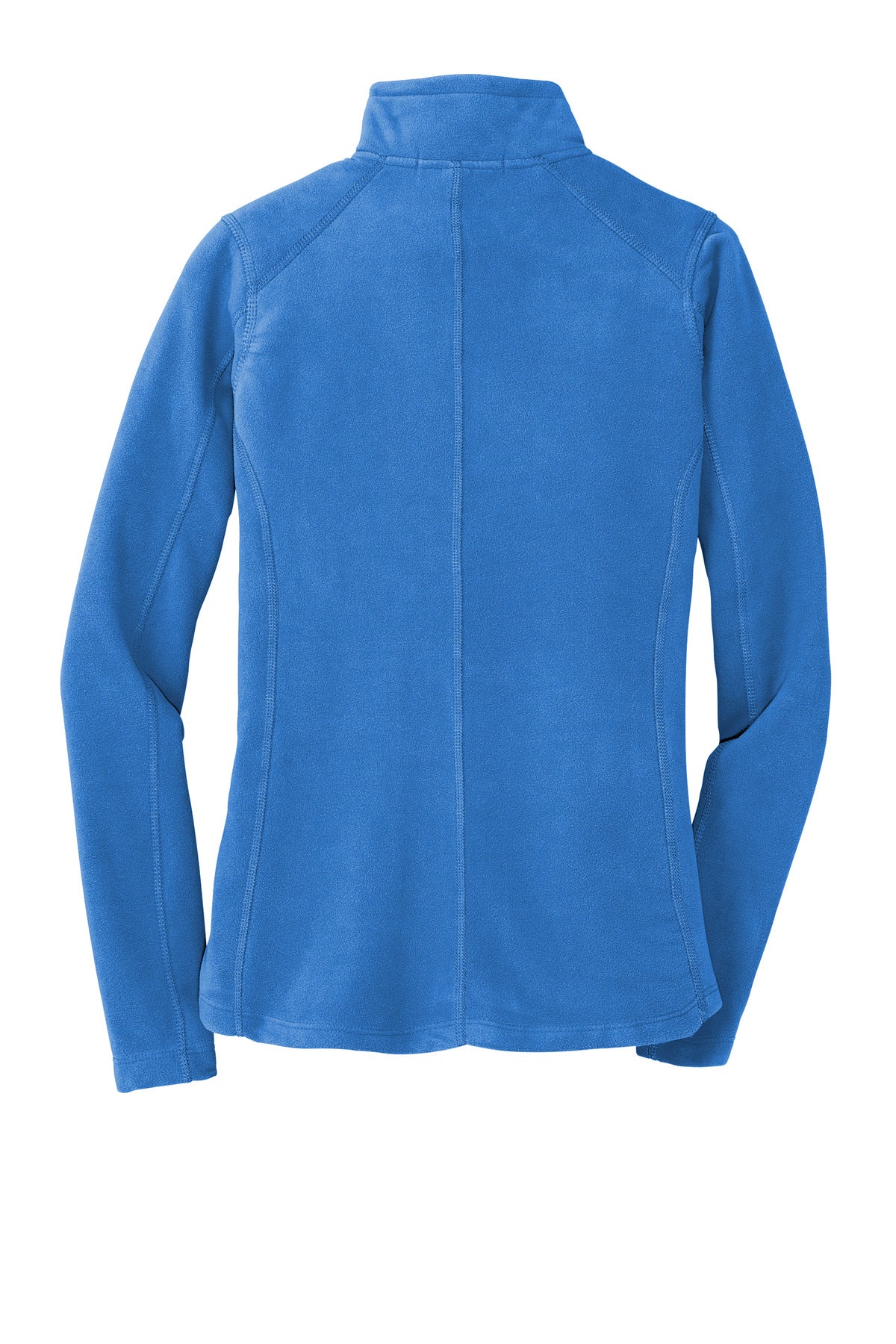 Rear View of Light Royal Port Authority Women's Microfleece Jacket. L223