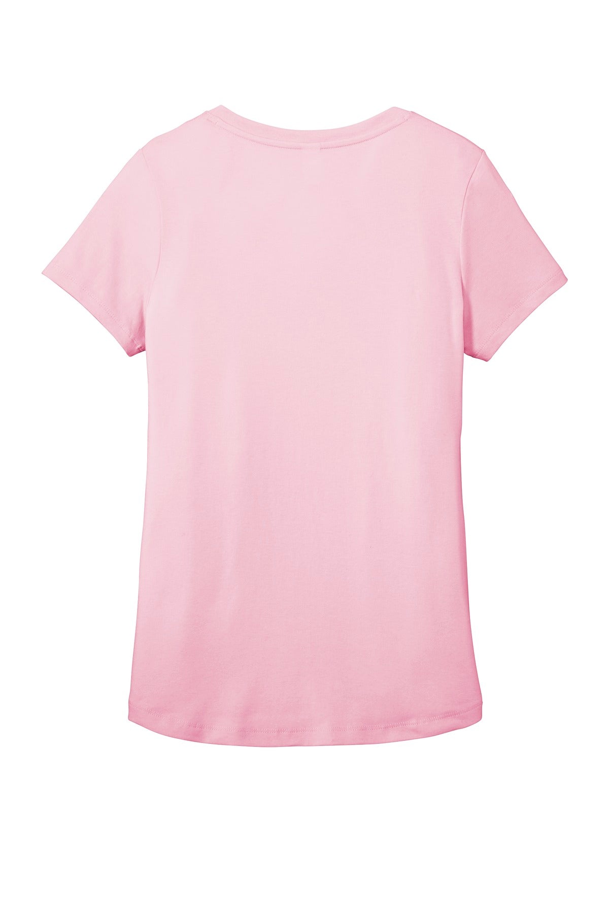 Rear View of Lilac District Women's Flex Scoop Neck Tee DT7501