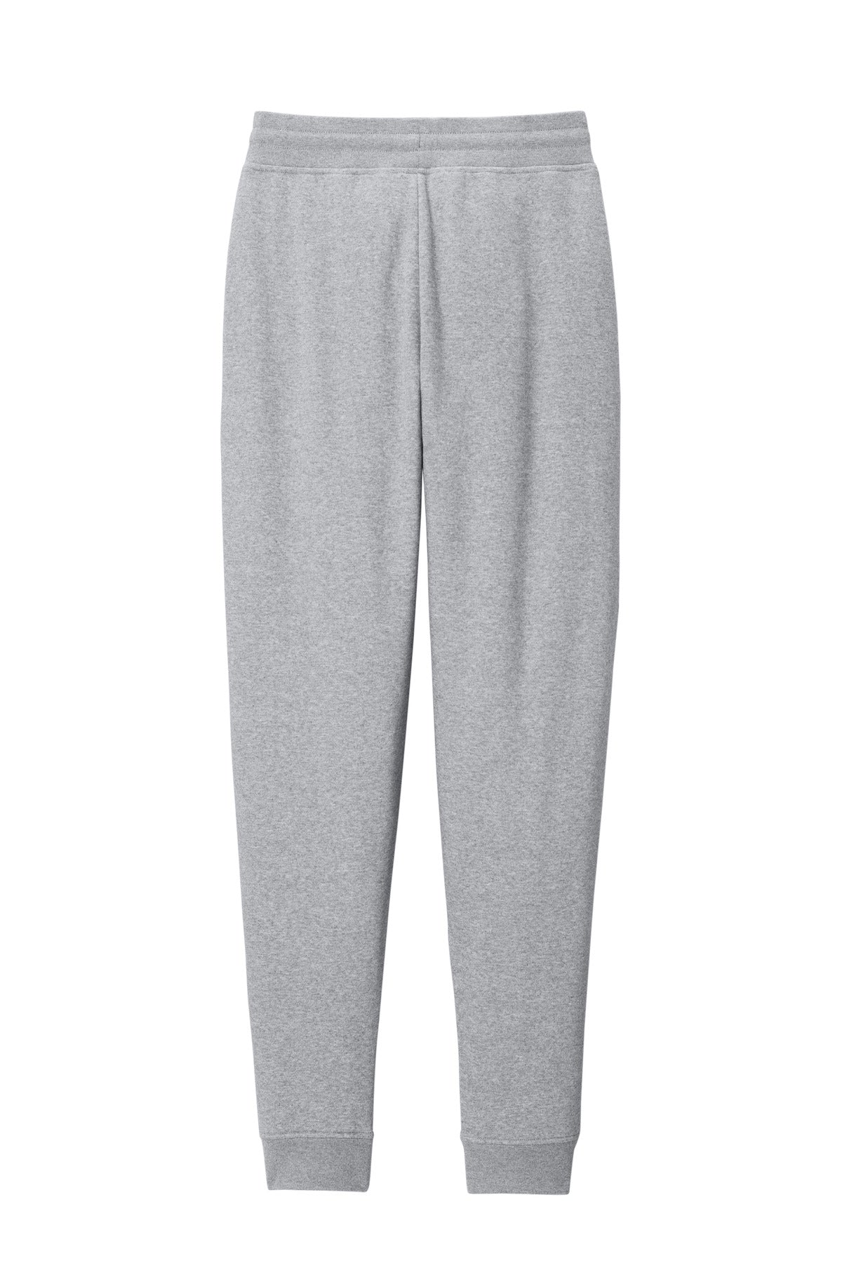 Rear View of Lt Hthr Grey District V.I.T. Fleece Jogger DT6107