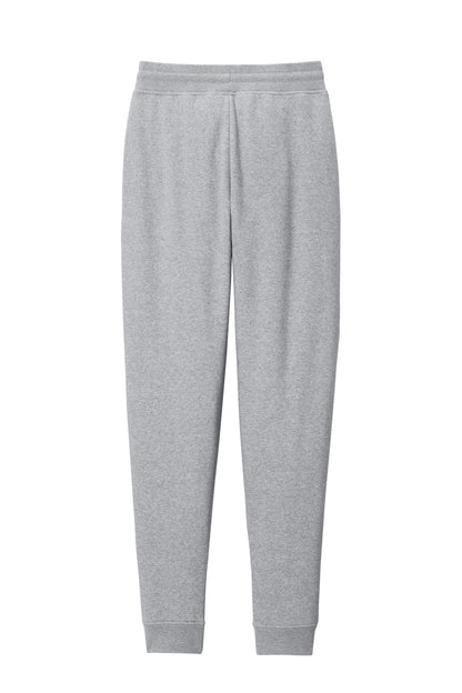 Rear View of Lt Hthr Grey District V.I.T. Fleece Jogger DT6107