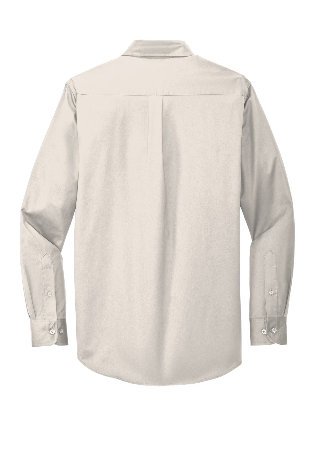 Rear View of LT STN/CLSC NY Port Authority Extended Size Long Sleeve Easy Care Shirt S608ES