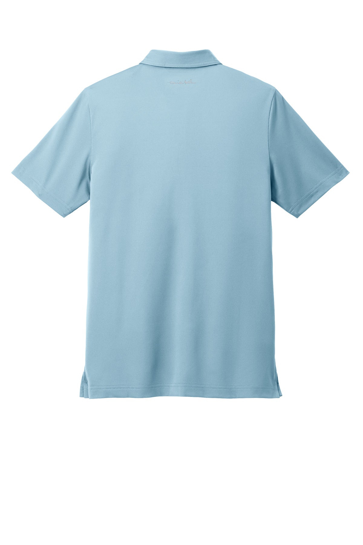 Rear View of LtDenimBlu TravisMathew Cabana Solid Polo TM1MAA370