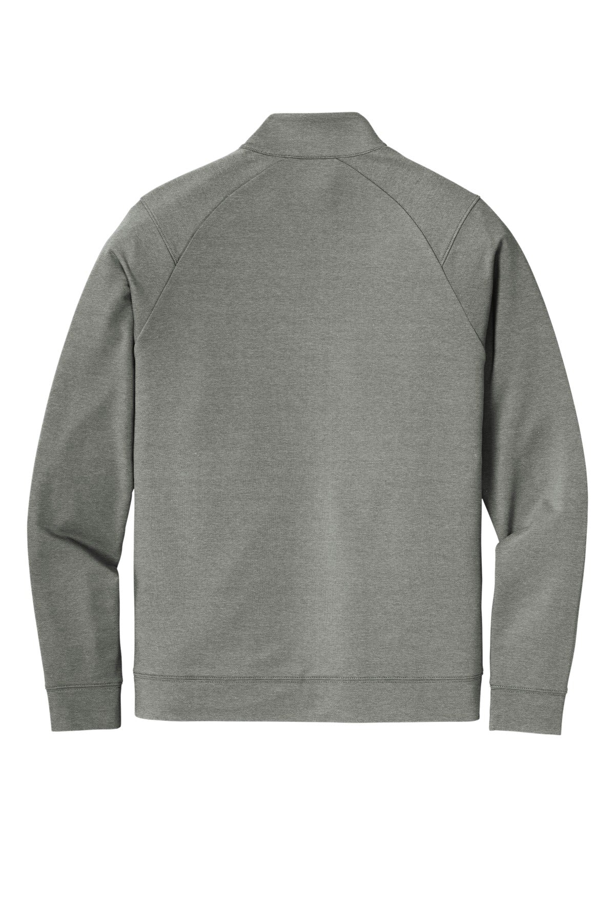 Rear View of LtGreyHt Sport-Tek Sport-Wick Flex Fleece Full-Zip. ST560