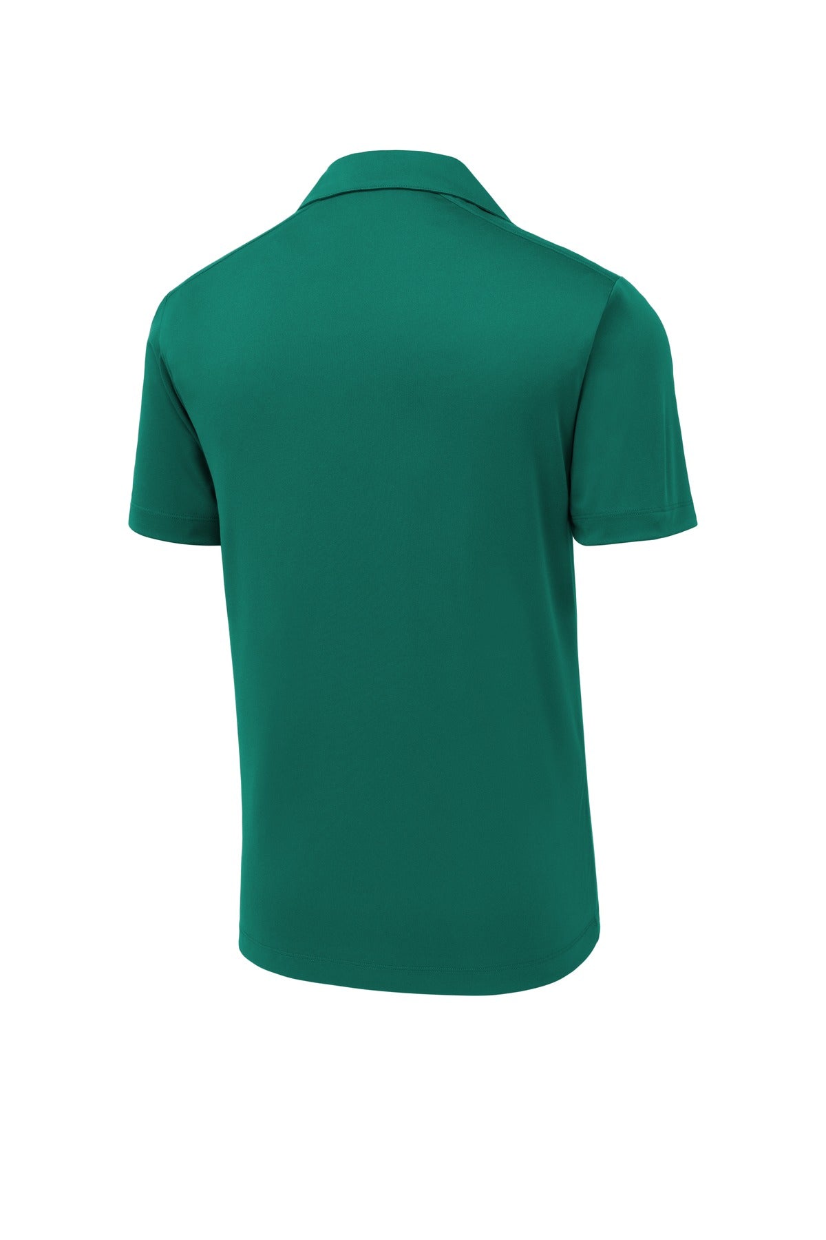 Rear View of Marine Green Sport-Tek Posi-UV Pro Polo. ST520