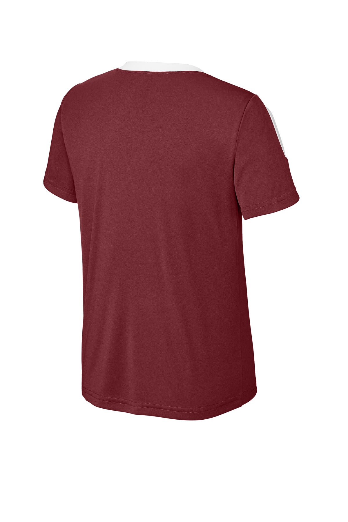 Rear View of Mar/White Sport-Tek Youth Competitor United Crew YST100
