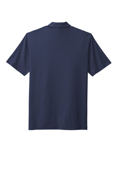 Rear View of MdntNavy Nike Dri-FIT Vapor Block Polo NKDC2114