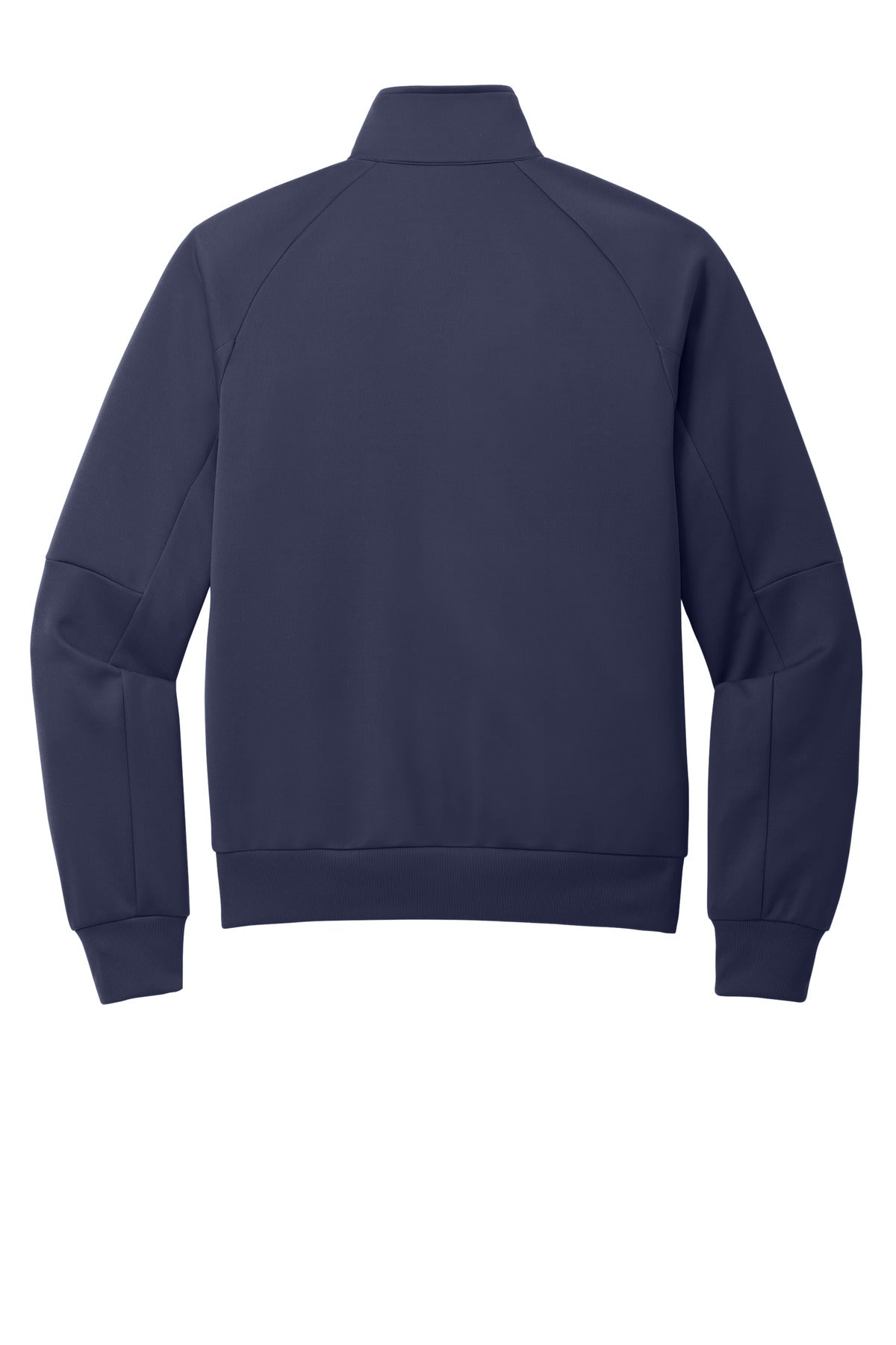 Rear View of MdntNavy Nike Full-Zip Chest Swoosh Jacket NKFD9891