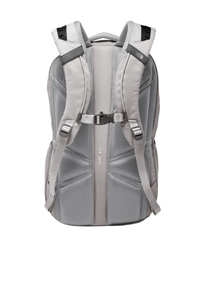 Rear View of Mid Gy DH/M Gy The North Face Connector Backpack. NF0A3KX8