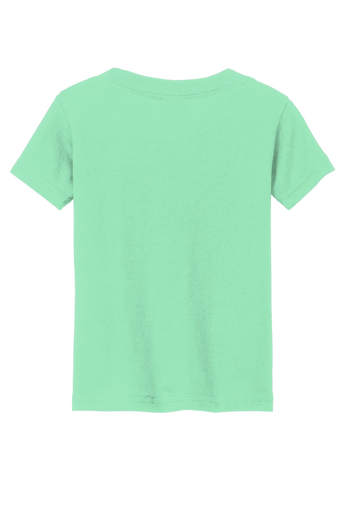 Rear View of MintGreen Gildan Heavy Cotton Toddler T-Shirt 5100P