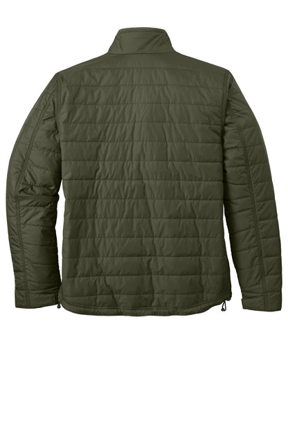Rear View of Moss Carhartt Gilliam Jacket. CT102208