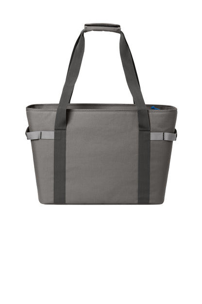 Rear View of MtGy/ExBl Eddie Bauer Max Cool Tote Cooler EB801