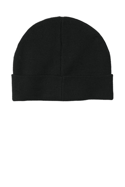 Rear View of MtoriteBlk tentree Cotton Beanie TTAU5922
