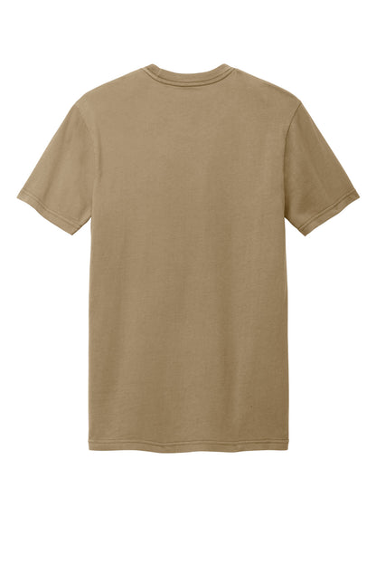 Rear View of Mushroom District Wash Tee DT2101