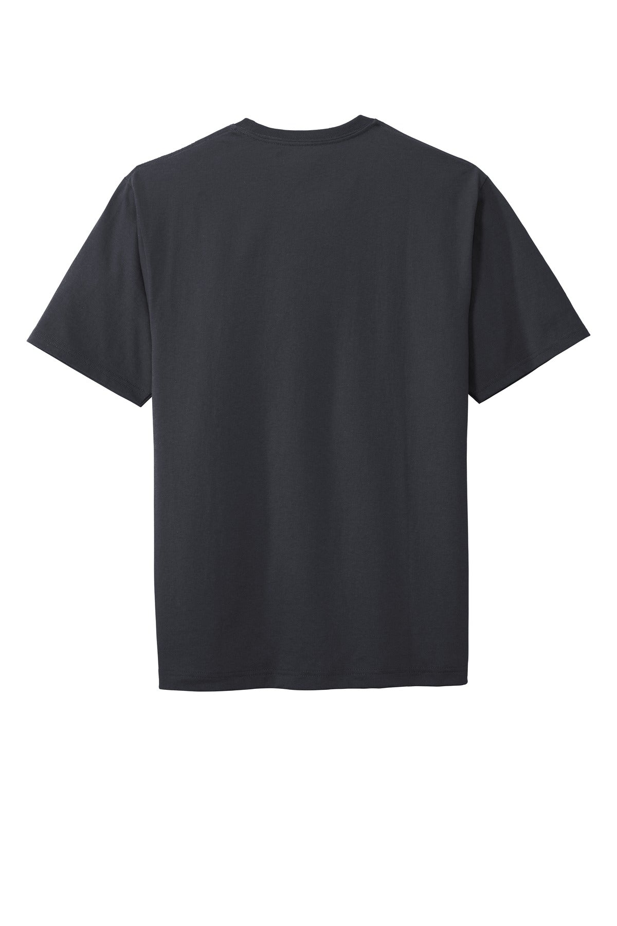 Rear View of Navy Blue CornerStone Workwear Pocket Tee CS430