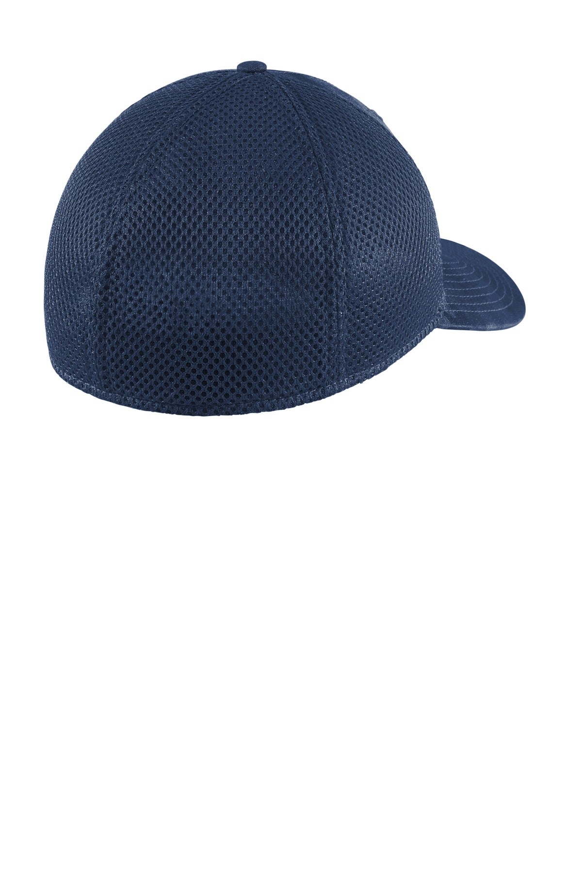 Rear View of Navy Camo New Era Tonal Camo Stretch Tech Mesh Cap NE1091