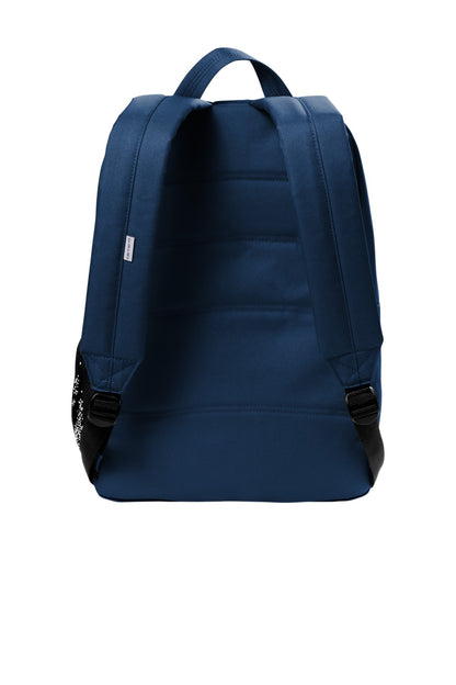 Rear View of Navy Carhartt Canvas Backpack. CT89241804