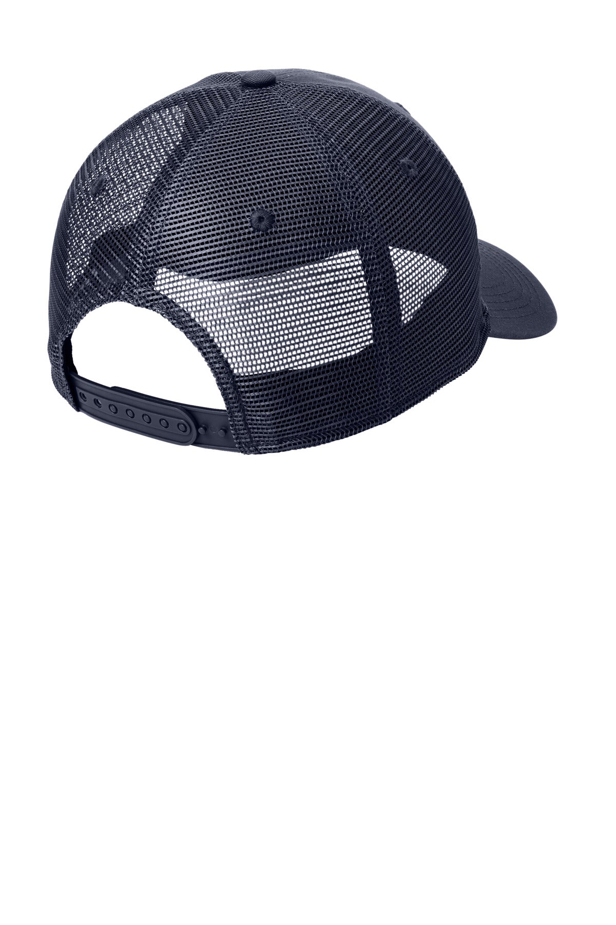 Rear View of Navy Carhartt Rugged Professional Series Cap CT106687