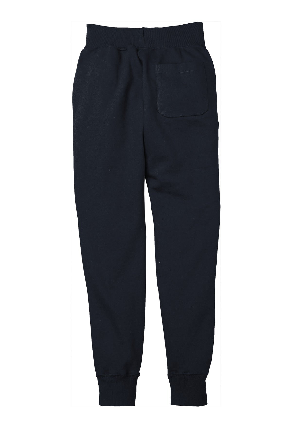 Rear View of Navy Champion Reverse Weave Jogger RW25