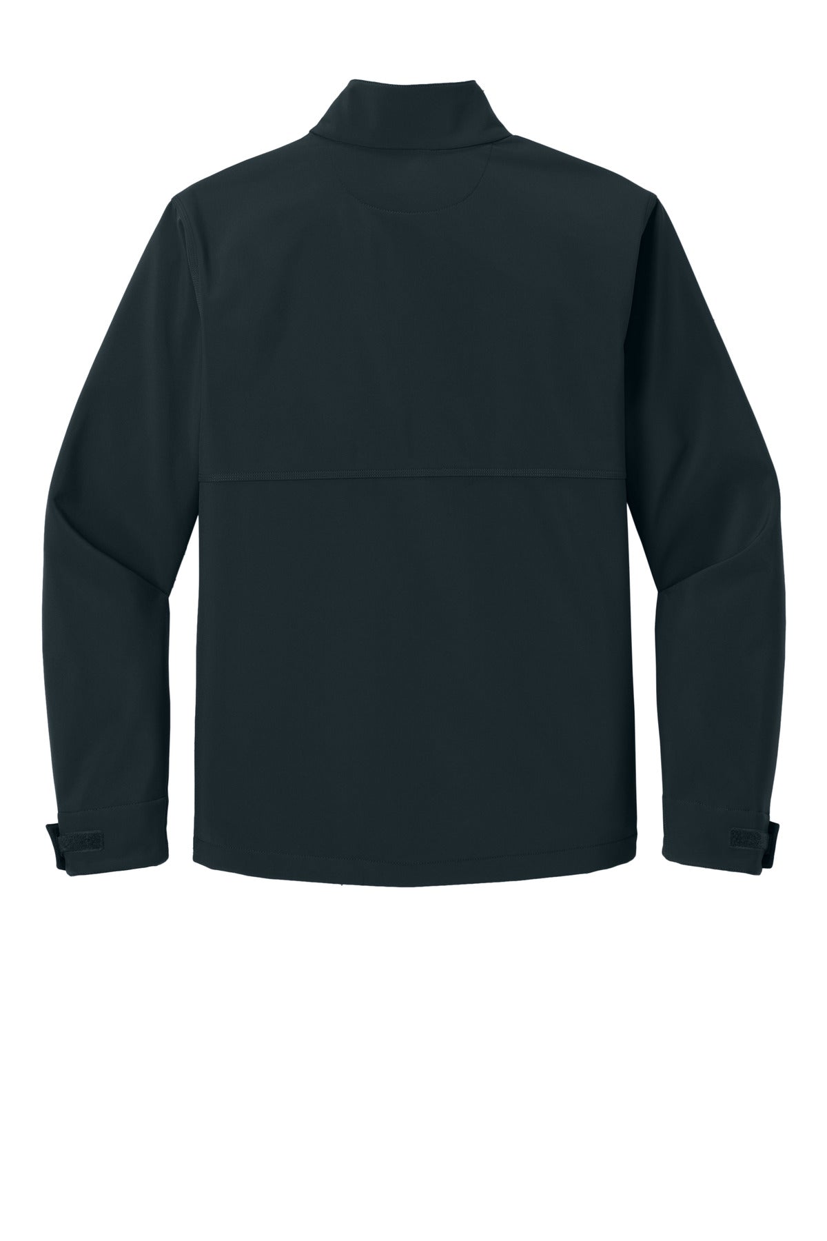 Rear View of Navy CornerStone Workwear Soft Shell CSJ70
