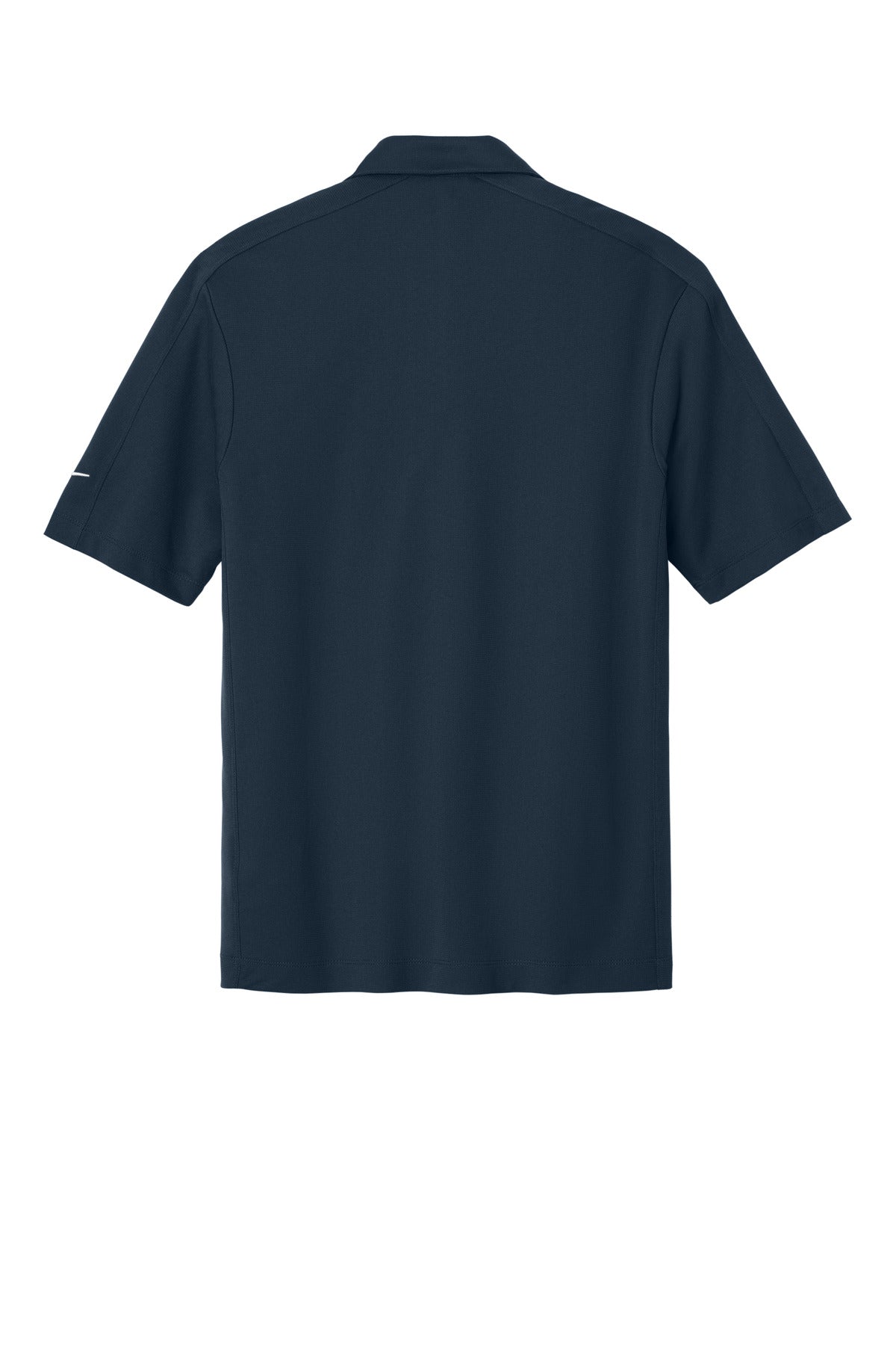 Rear View of Navy Nike Tech Sport Dri-FIT Polo. 266998