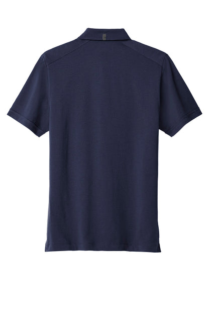 Rear View of Navy OGIO Limit Polo. OG138