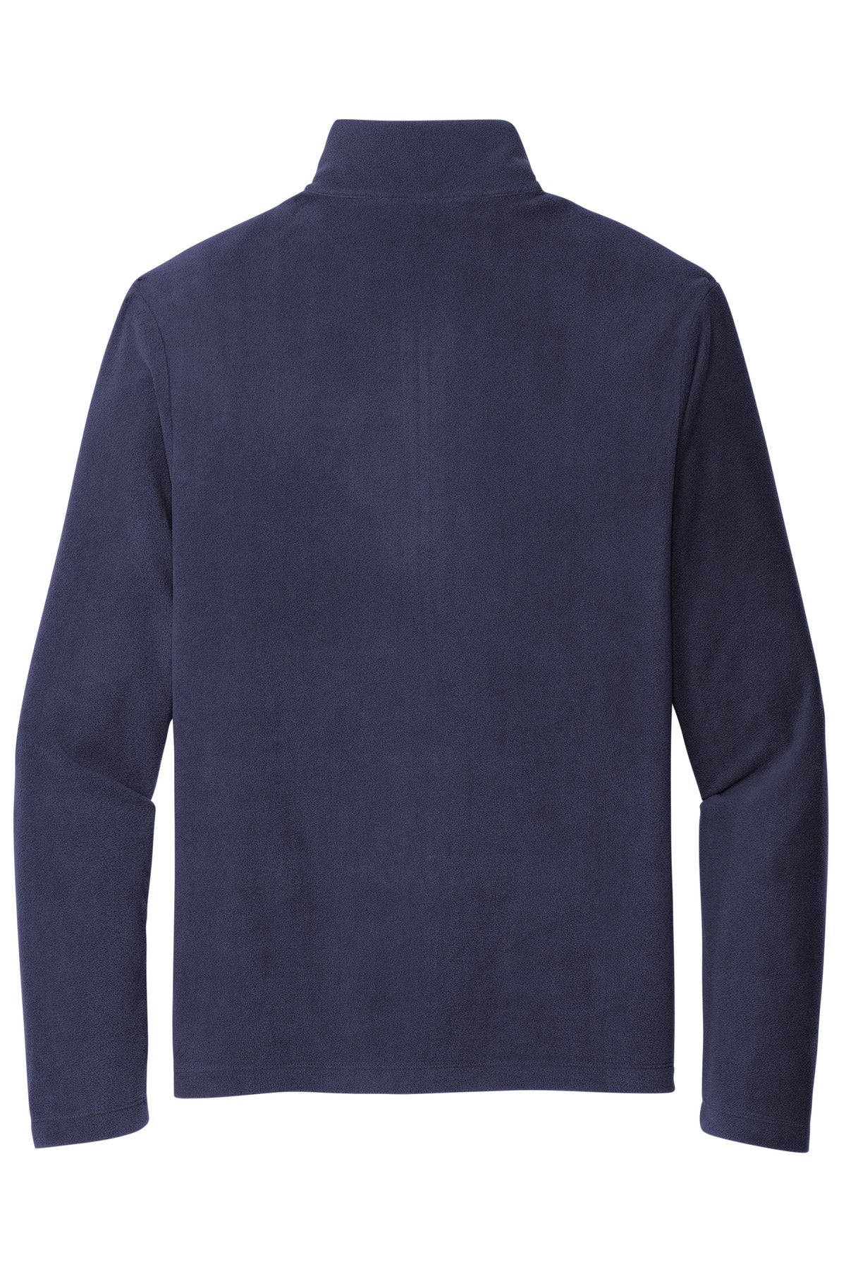 Rear View of Navy Port Authority Accord Microfleece Jacket F151