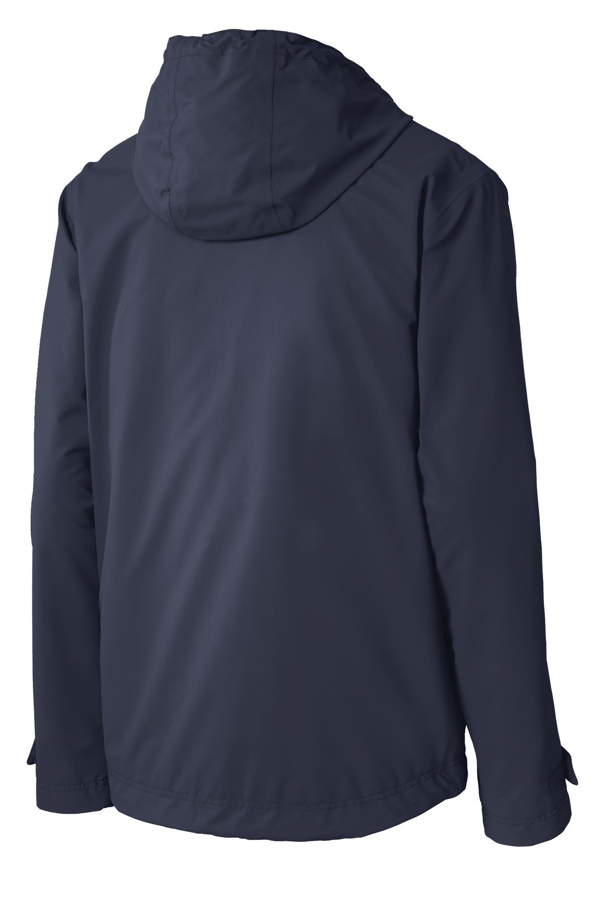 Rear View of Navy Port Authority Northwest Slicker. J7710