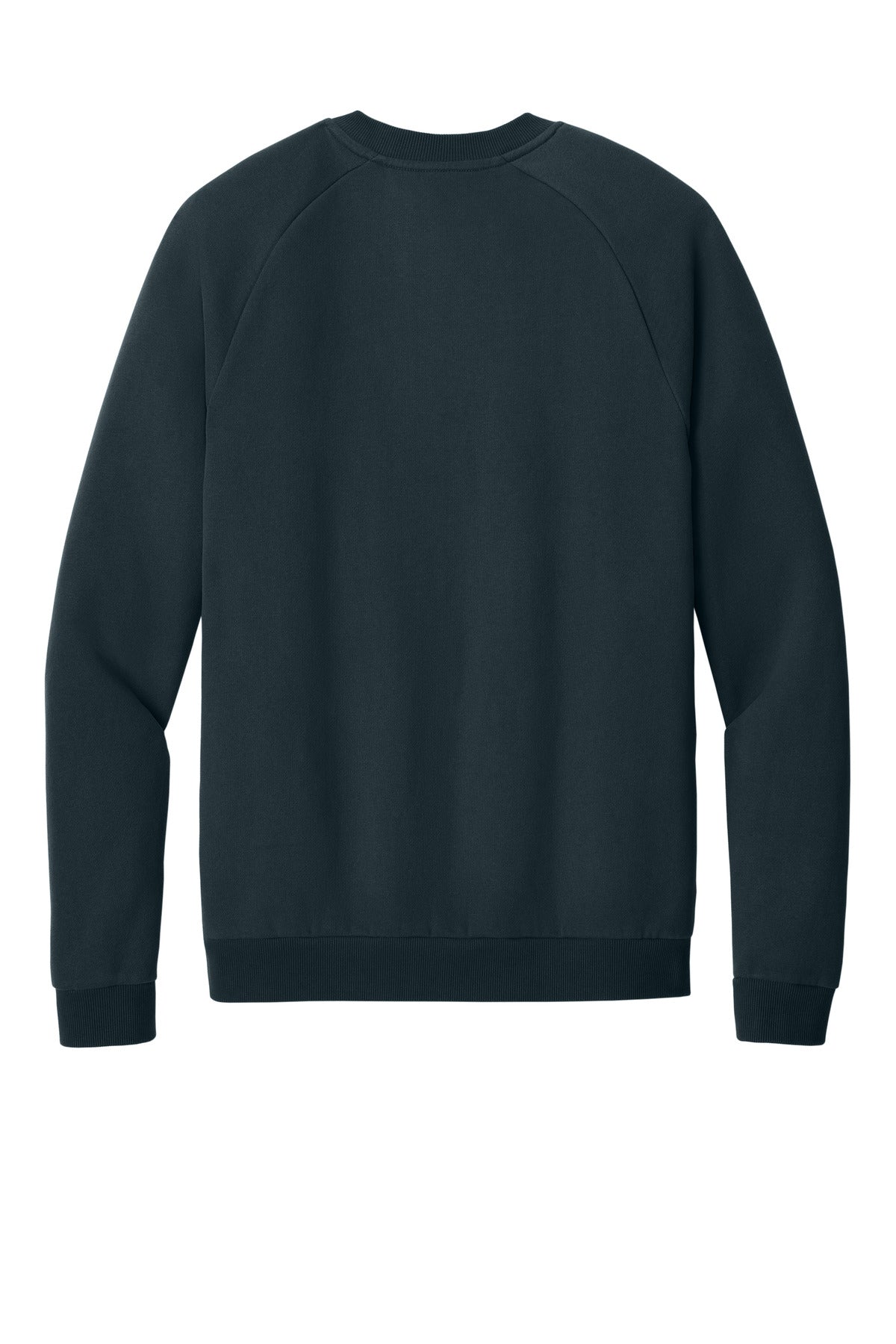 Rear View of NewNavy District Cloud Fleece Crew DT7804