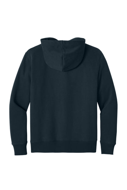 Rear View of NewNavy District V.I.T. Super Heavyweight Fleece Hoodie DT6600
